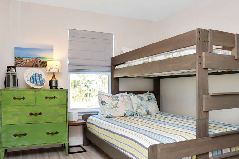 Bedroom 2 - Bunk Room with Twin-over-Queen Bunk Bed