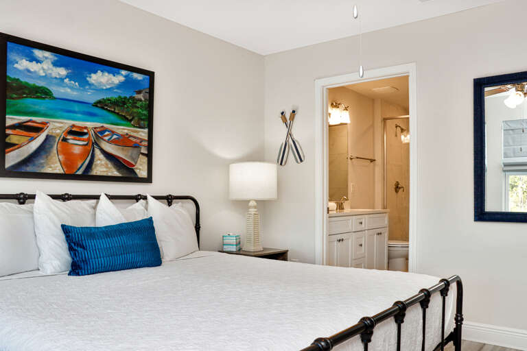 Bedroom 1 with Master Bathroom