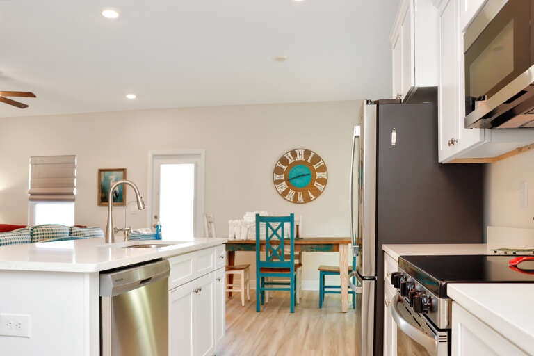 Kitchen and Dining Area