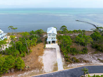 Aerial of West Wind on Cape San Blas
