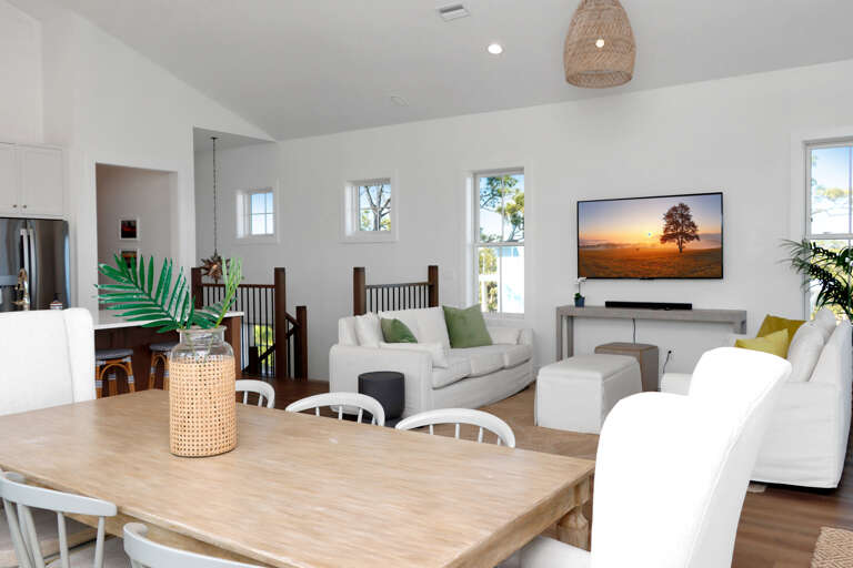 Dining Area and Living Room
