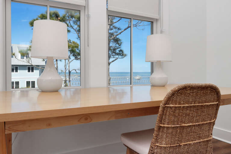 Bedroom 4 - Private Workspace with Amazing View
