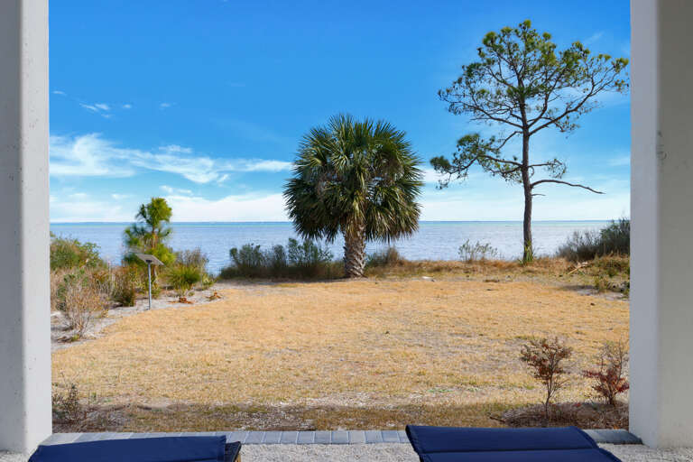 Bay Views from Patio Loungers