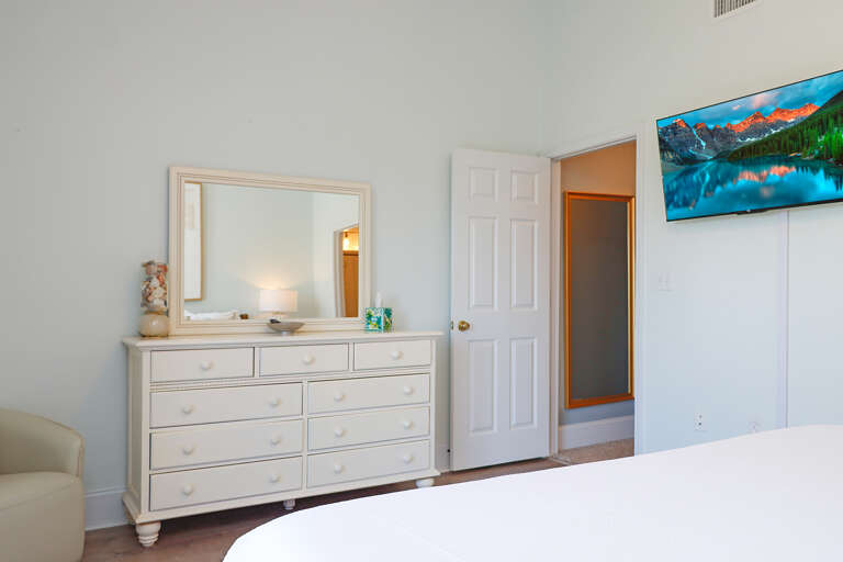 Master Bedroom 1 with TV