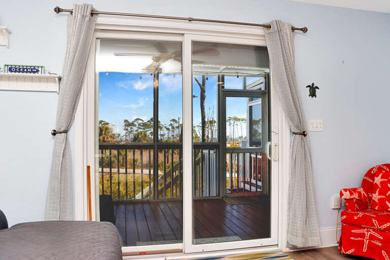 Living Room with Screened Deck