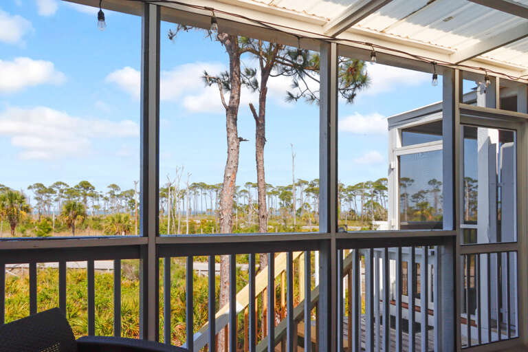 Screened Deck Bay View