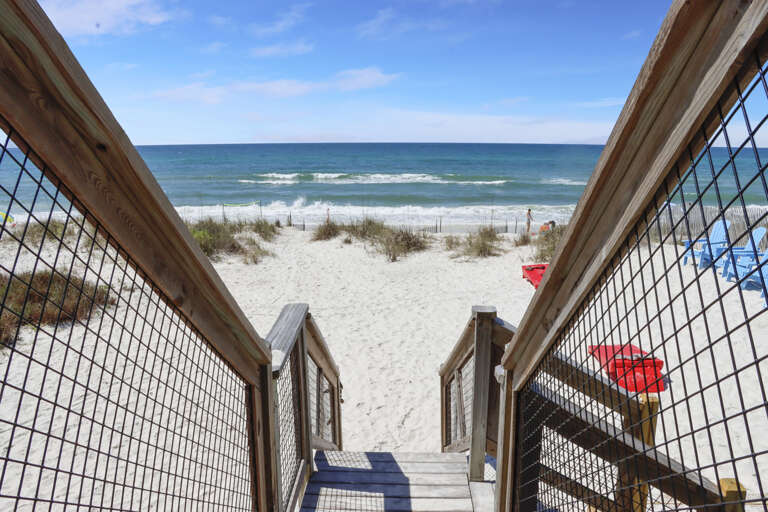 Beach Access from Deck