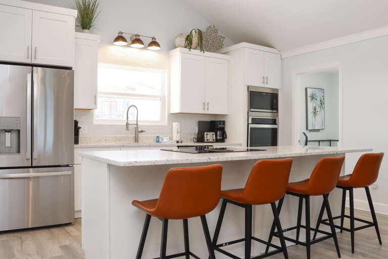 Kitchen with Bar Seating