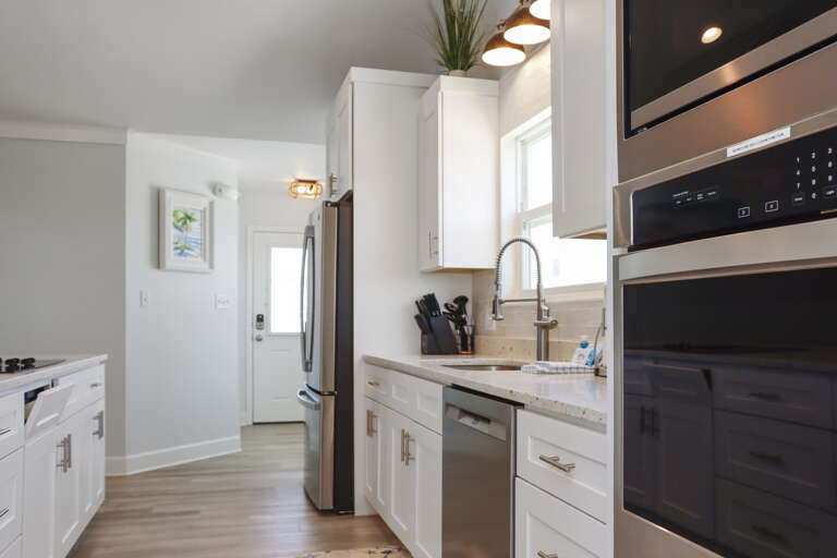 Kitchen and Main Entrance