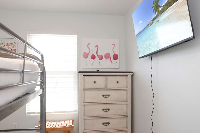 Bedroom 4 with TV