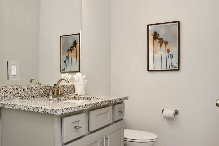 First Floor Half Bathroom