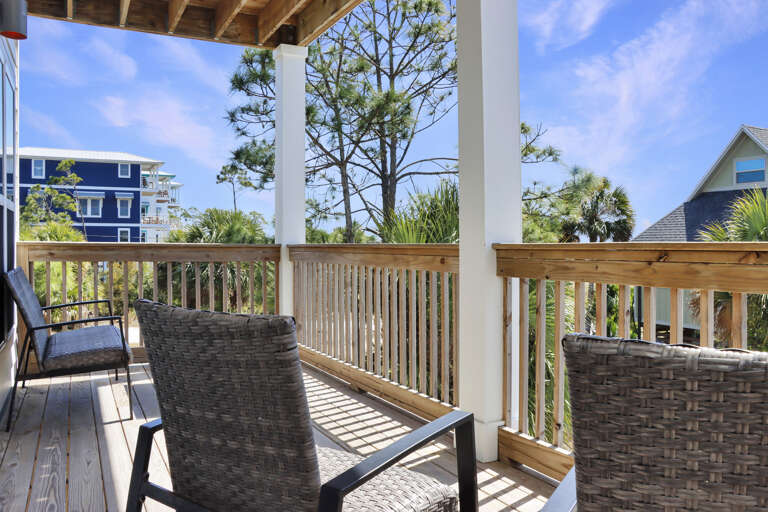 First Floor Covered Deck