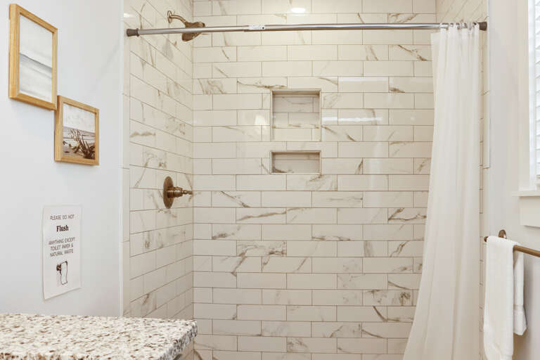 Bedroom 2 - Master Bathroom Shower