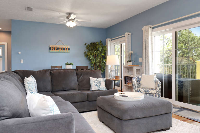 Beach Front Living Area