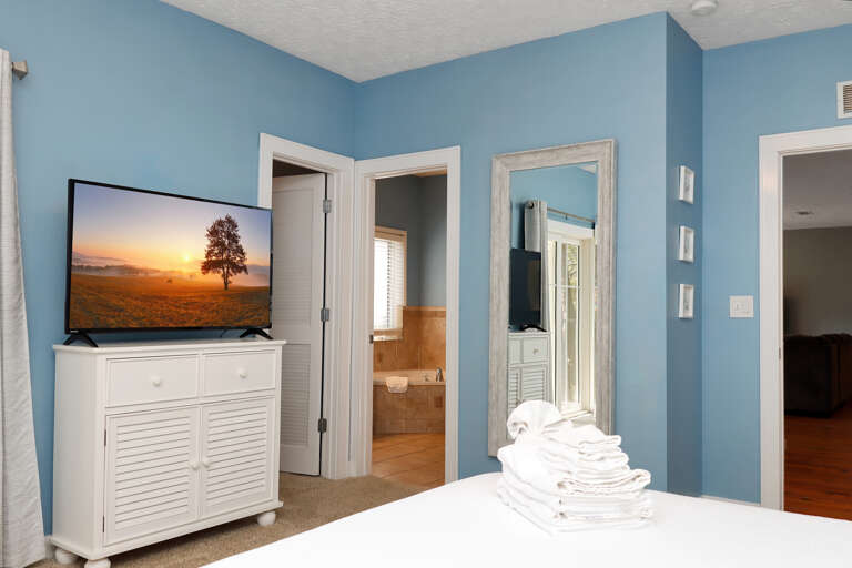 Bedroom 1 with Master Bathroom