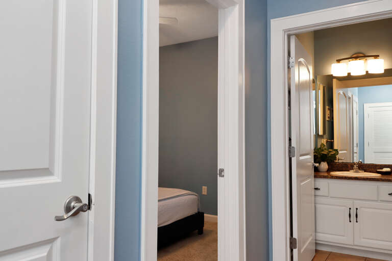 Bedroom 3 and Full Bathroom