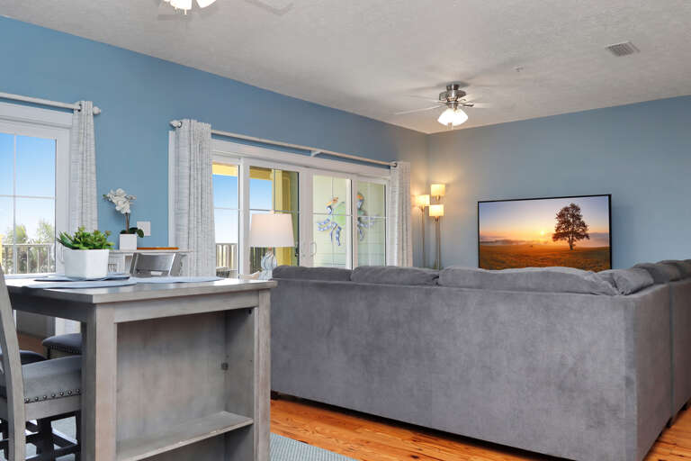 Dining Area and Living Room