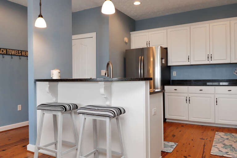 Kitchen with Bar Seating