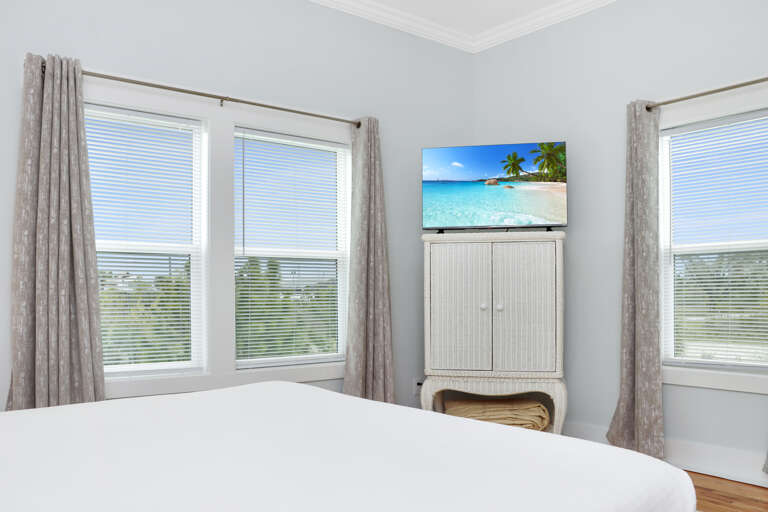 Bedroom 1 with TV