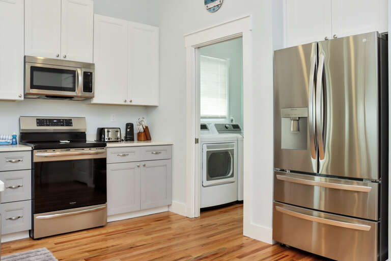 Kitchen and Laundry Room