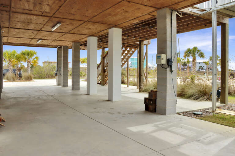 Parking Under House