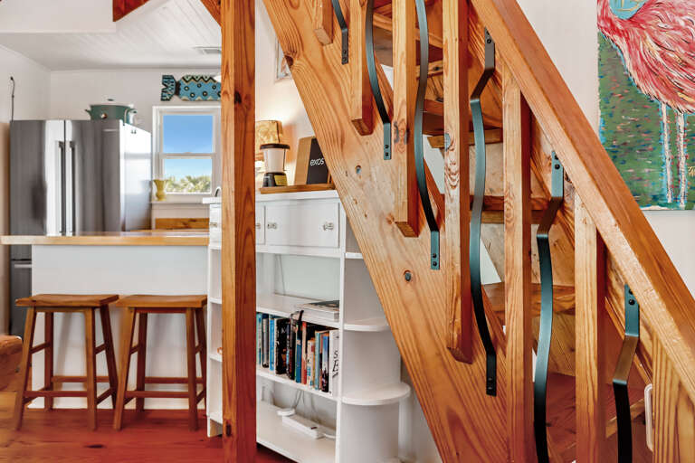 Kitchen and Loft Stairs