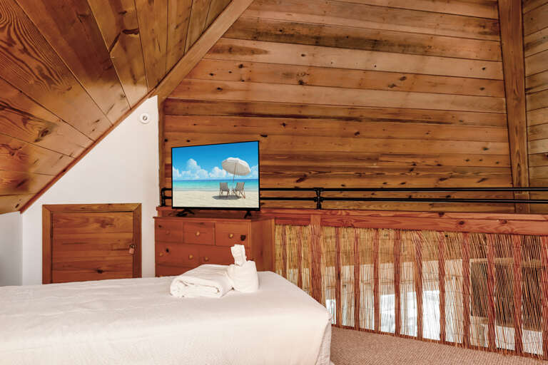 Sleeping Loft with TV