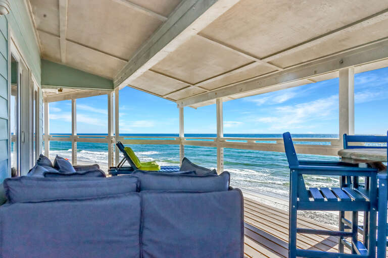 Beach Front Deck