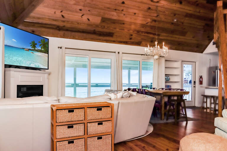 Living area with a view