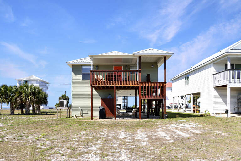 Rear Exterior and Backyard