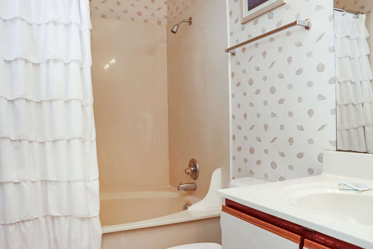 Bedroom 2 - Master Bathroom with Shower/Tub Combo