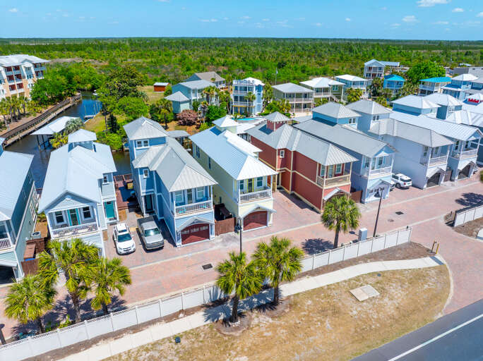 Aerial Road Side