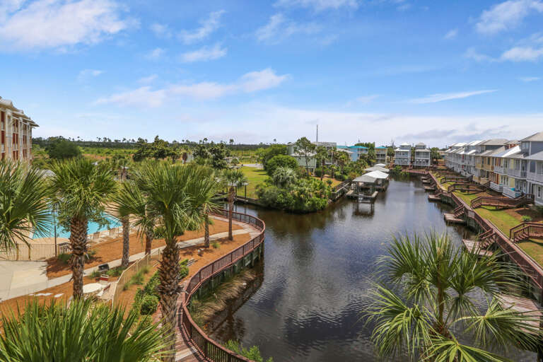 View of Canal & Community Pool