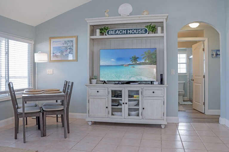 Dining Area and TV