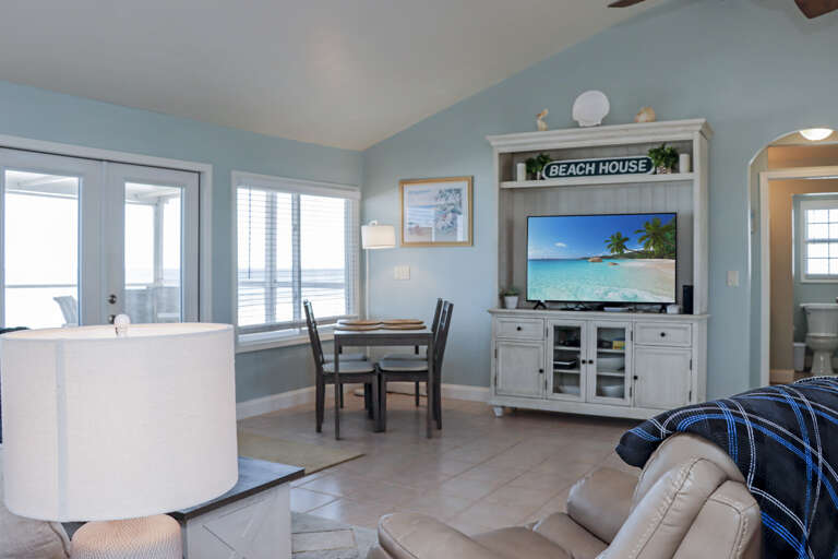 Living Area with Dining and TV