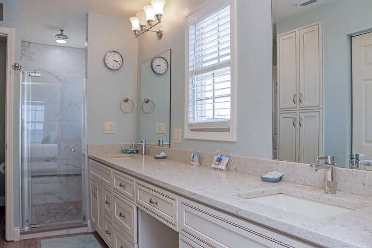 Master bathroom