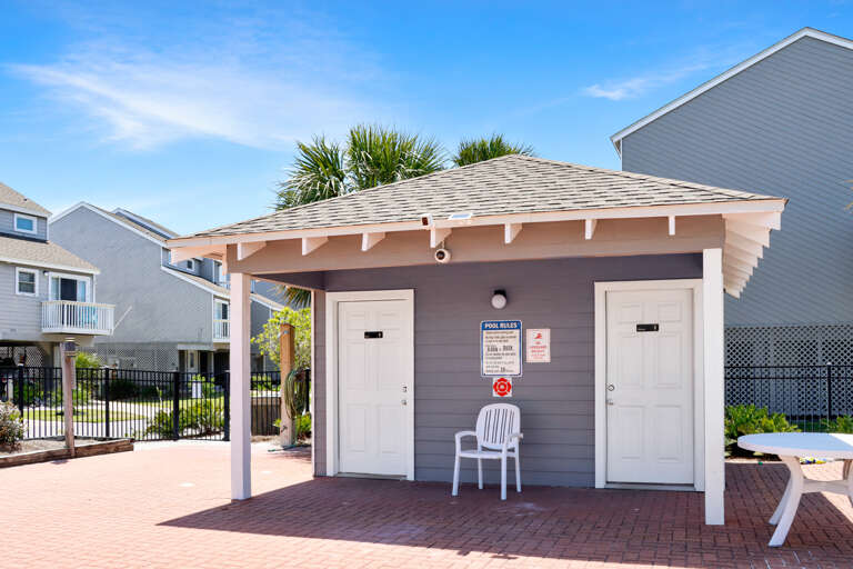 Community Pool Restrooms