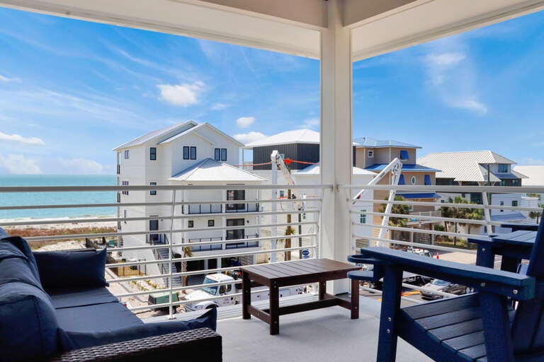Beach View Covered Deck