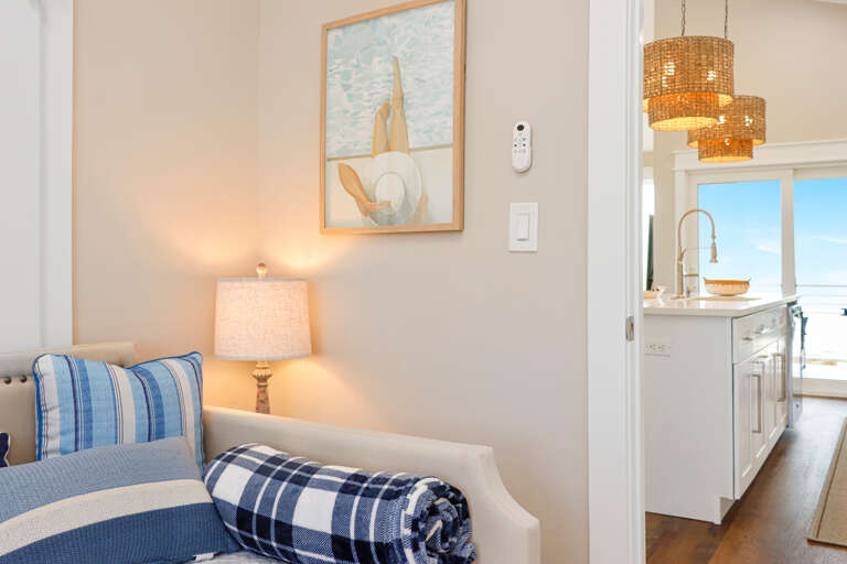 View into Kitchen from Study