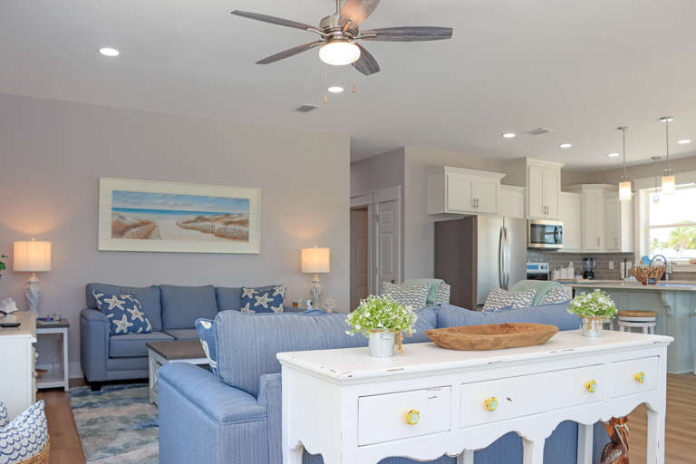 Living Room and Kitchen