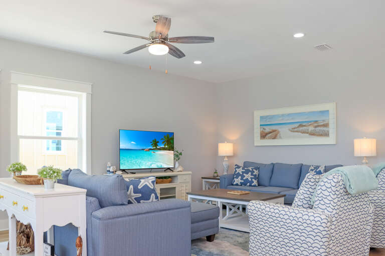 Living Room with TV