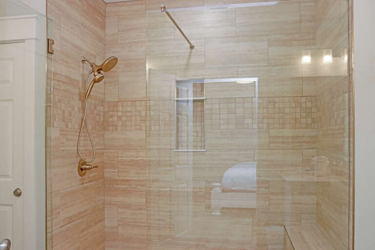 Bedroom 1 - Master Bathroom Shower