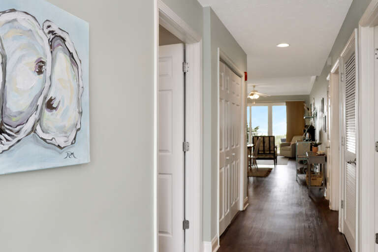 Hallway to Living Area