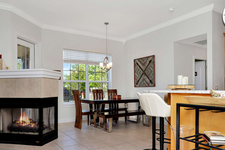 Kitchen and Dining Area