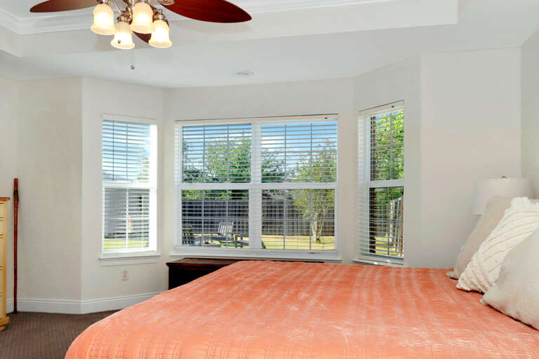 Bedroom 1 - Backyard View