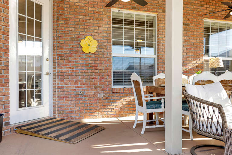 Screened Porch Off of Dining Area