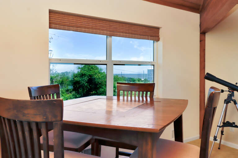 Gaming Table and Telescope
