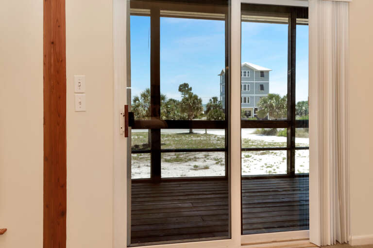 Master with screened porch access
