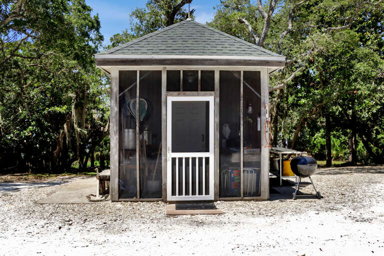 Backyard Outhouse