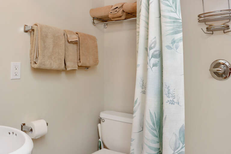 Upstairs Loft - Full Bathroom with Shower